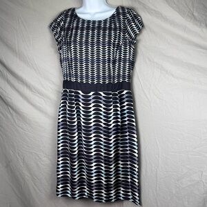 Boden Kensington silk blend shift dress women’s size 10